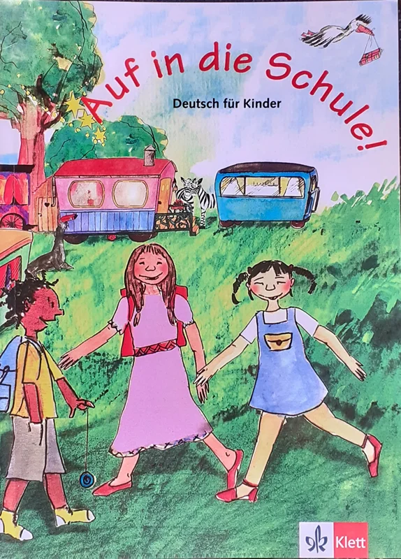 کتاب آلمانی آوف این دی شول Auf in die Schule! Deutsch für Kinder
