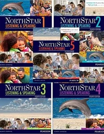 مجموعه 5 جلدی کتاب نورث استار لسینینگ اند اسپیکینگ NorthStar Listening & Speaking