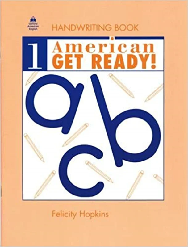 کتاب هندرایتینگ امریکن گت ردی American Get Ready Handwriting 1