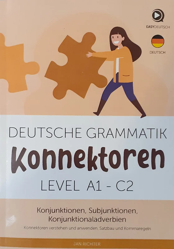 کتاب Deutsche grammatik Konnektoren A1+C2