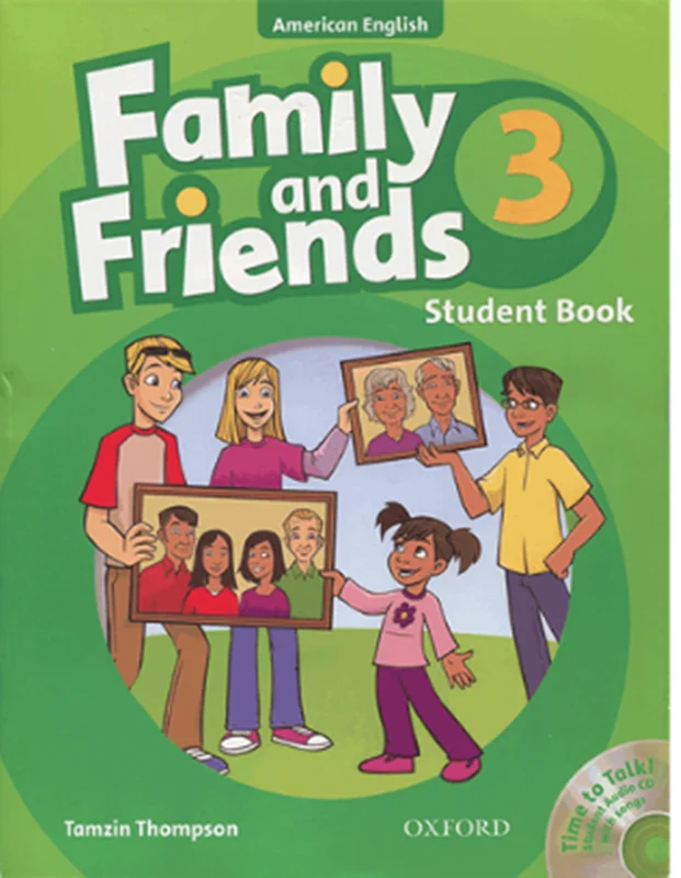 کتاب فمیل اند فرندز 3 (چاپ قدیم) American Family and Friends 3