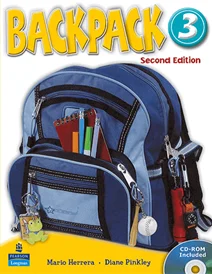 کتاب زبان کودکان بک پک Backpack 3+CD به همراه کتاب دانش آموز و کتاب کار
