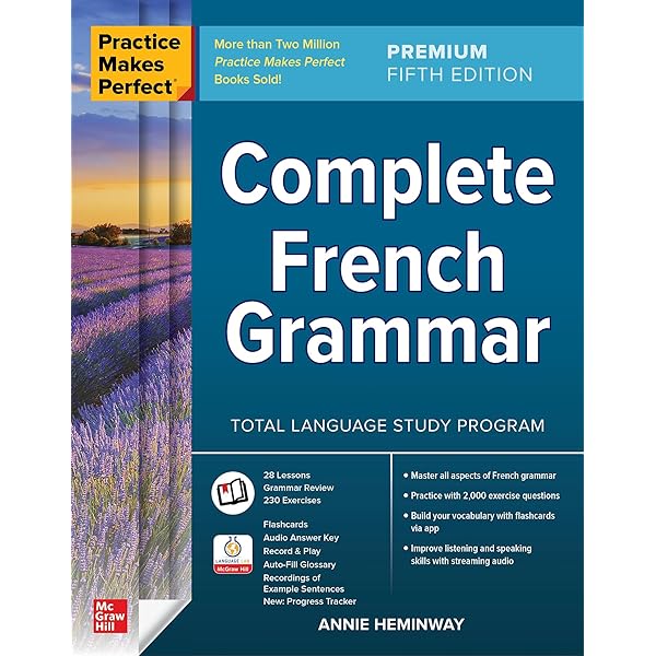 Practice Makes Perfect Complete French Grammar Premium Third Edition کتاب