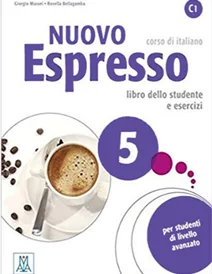 Nuovo Espresso 5 (Italian Edition) Libro Studente C1 کتاب ( چاپ رنگی )