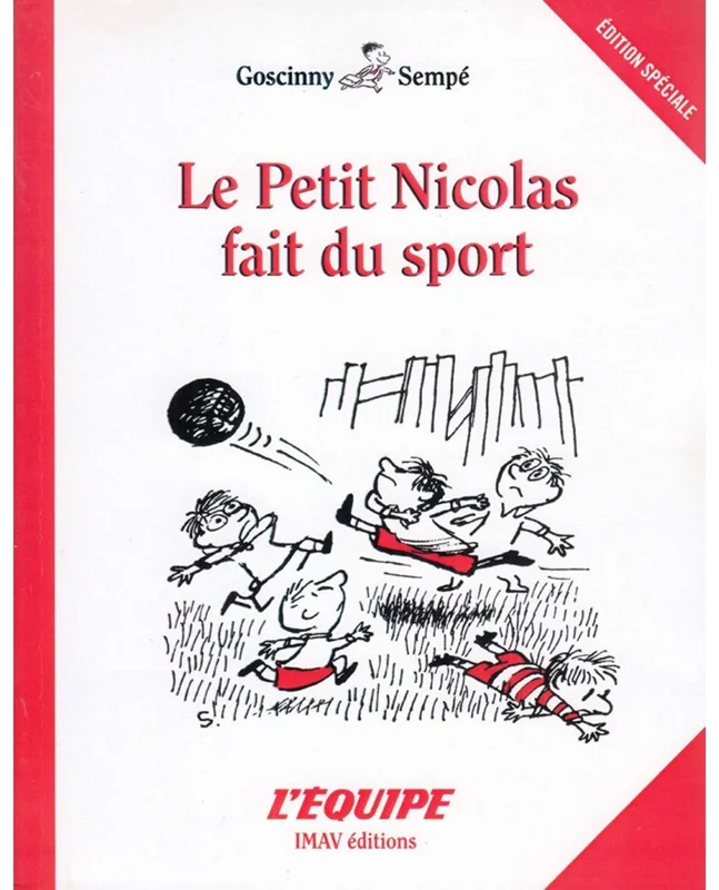 کتاب داستان فرانسه Le petit Nicolas fait du sport