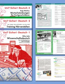 مجموعه 3 جلدی کتاب زبان آلمانی یونی زیشا UNI SICHER