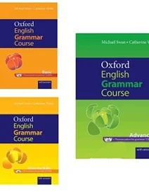 پک کامل مجموعه کتاب زبان آکسفورد انگلیش گرامر کورس Oxford English Grammar Course Basic+Intermediate+Advanced m
