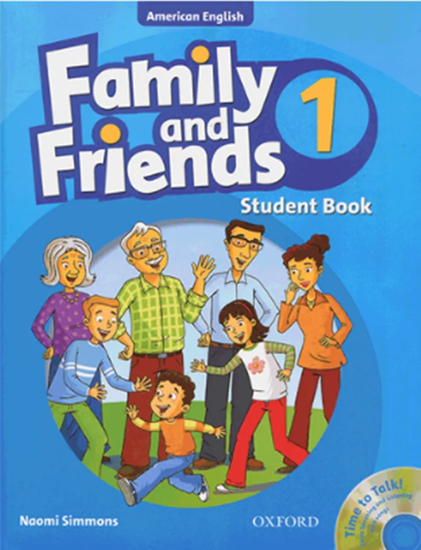 کتاب فمیلی اند فرندز 1 (چاپ قدیم) American Family and Friends 1