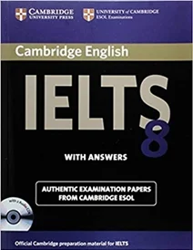 کتاب آیلتس کمبریج 8 IELTS Cambridge 8+CD