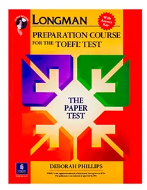 کتاب زبان لانگمن پی بی تی پریپریشن کورس Longman Preparation Course for the TOEFL Test The Paper Tests with CD