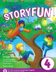 کتاب استوری فان فور استیودنتز بوک Storyfun for 4 Students Book