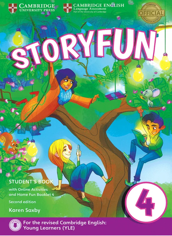 کتاب استوری فان فور استیودنتز بوک Storyfun for 4 Students Book