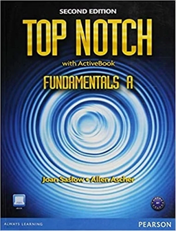 کتاب آموزشی تاپ ناچ فاندامنتال A ویرایش دوم Top Notch Fundamentals A  2nd edition