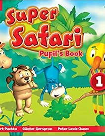 کتاب زبان سوپر سافاری Super Safari 1 (بریتیش کتاب کار و کتاب دانش آموز و سی دی)