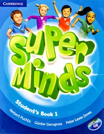 کتاب سوپر مایندز Super Minds 1 SB+WB+CD+DVD