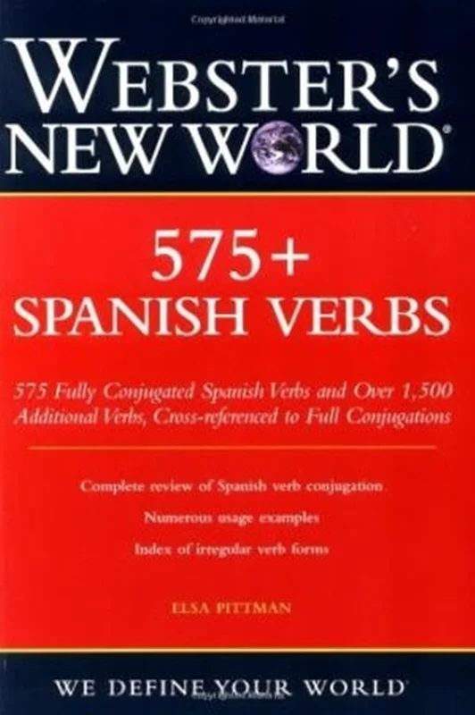 کتاب اسپانیایی Webster's New World 575+ Spanish Verbs