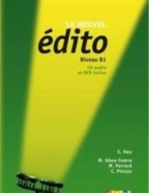 کتاب LE NOUVEL edito B1 + cahier d'exercices CD audio et DVD inclus