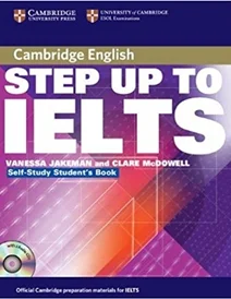 کتاب کمبریج استپ آپ تو آیلتس Cambridge Step Up to IELTS St+Wb+CD
