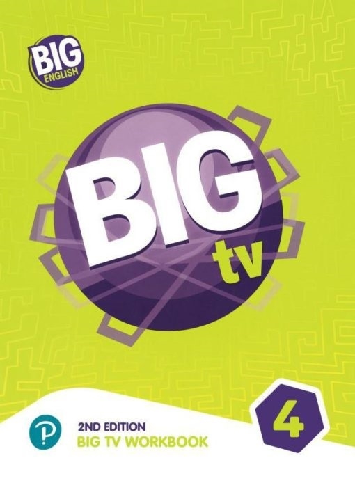 کتاب بیگ انگلیش تی وی BIG English TV 4 + CD