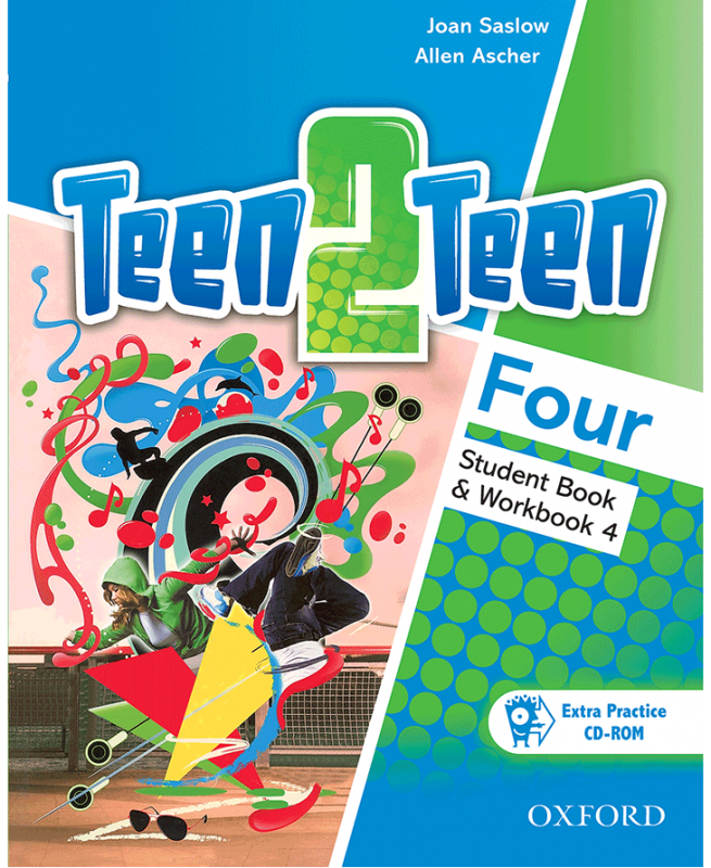 کتاب تین تو تین Teen 2 Teen 4 SB+WB+DVD