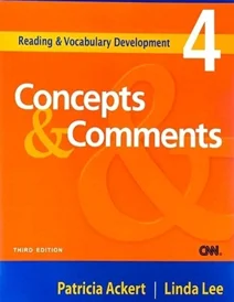 کتاب کانسپتز اند کامنتز Concepts & Comments 4 with CD