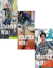 پکیج 3 جلدی كتاب زبان آلمانی اشتارتن ویر Starten Wir (کاغذ تحریر معمولی)