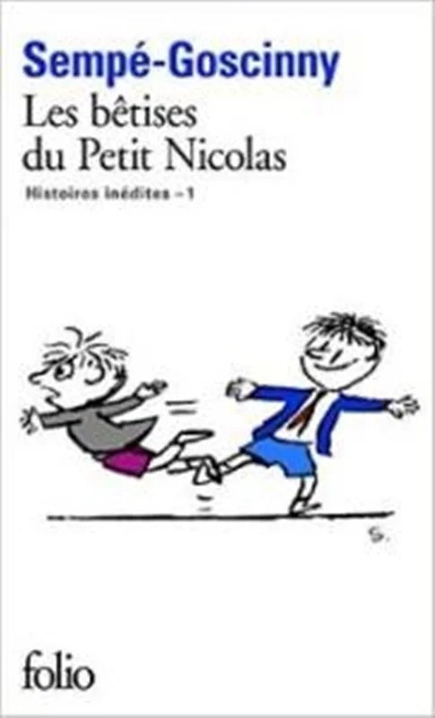 کتاب رمان فرانسه حماقت های نیکلاس کوچولو les betises du petit nicolas histoires inedites 1