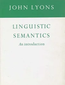 کتاب Linguistic Semantic an Introductionjohn lyons