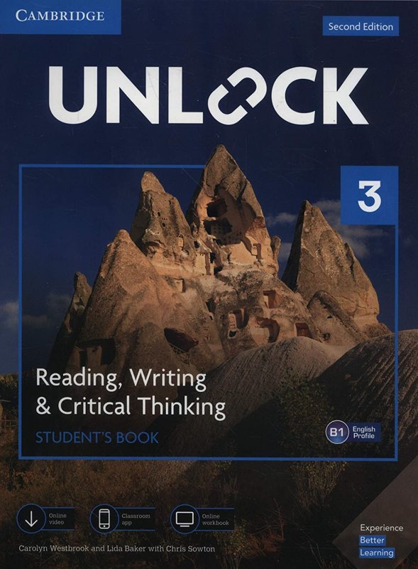 کتاب انگلیسی آنلاک Unlock Level 3 Reading, Writing and Critical Thinking 2nd