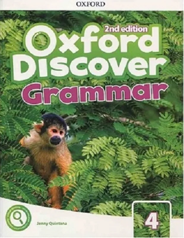 کتاب زبان آکسفورد دیسکاور گرامر ویرایش دوم Oxford Discover Grammar 4 2nd