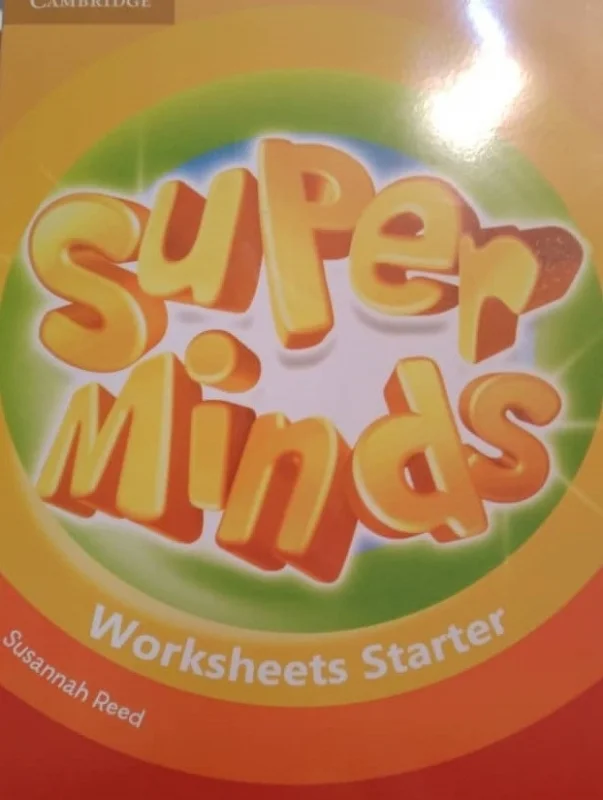 کتاب ورکشیت سوپرمایندز استارتر Super Minds Worksheet Starter