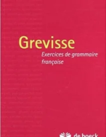 کتاب Grevisse exercices de grammaire francaise
