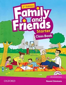 کتاب امریکن فمیلی اند فرندز استارتر ویرایش دوم American Family and Friends Starter 2nd edition + CD وزیری (چاپ دوم)
