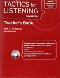 کتاب معلم تکتیس فور لیسنینگ دولوپینگ Tactics for Listening Developing: Teacher's Book Third Edition