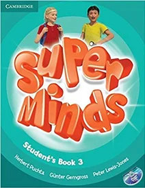 کتاب زبان سوپر مایندز Super Minds 3 (کتاب دانش آموز و کتاب کار و فایل صوتی)