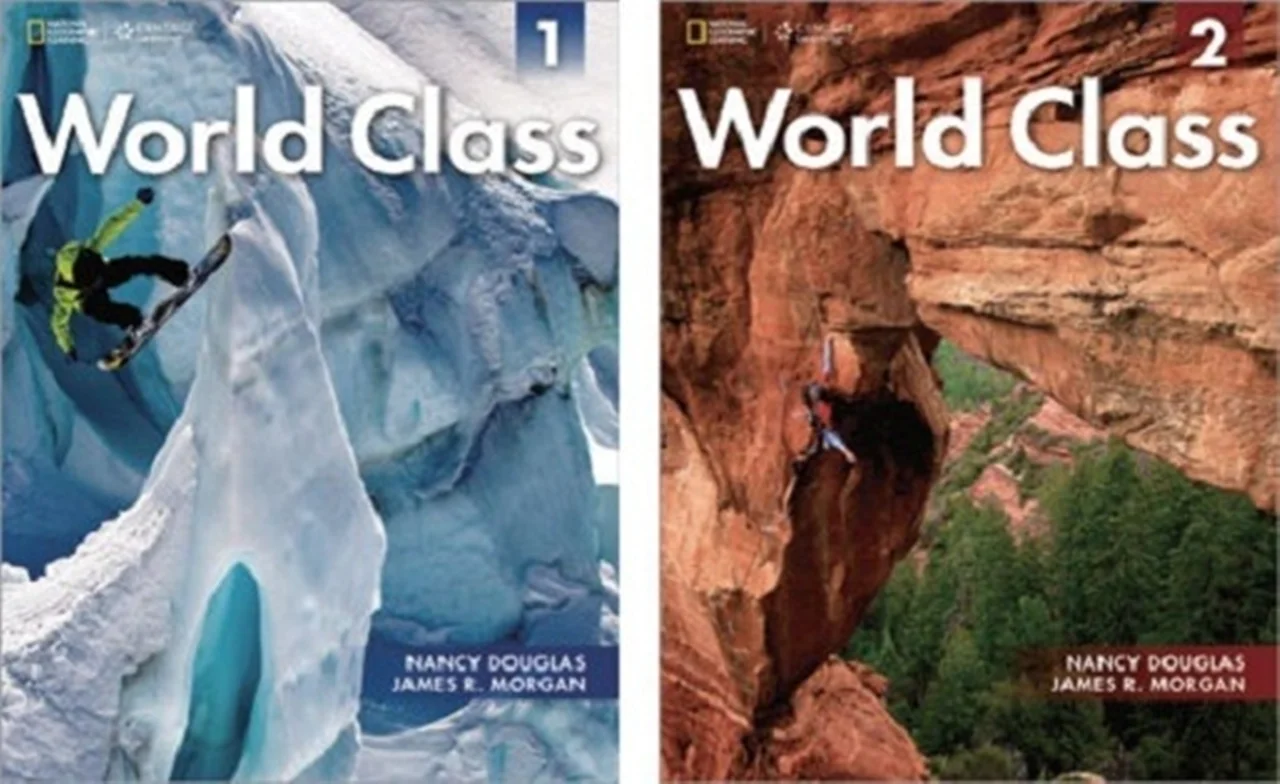 مجموعه 2 جلدی کتاب ورلد کلس World Class