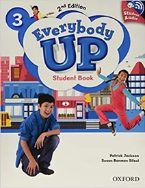 کتاب آموزشی انگلیسی اوری بادی آپ Everybody Up! 2nd Edition Student's Book level 3