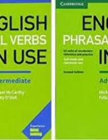 مجموعه 2 جلدی انگلیش فریزال ورب این یوز English Phrasal Verbs in Use