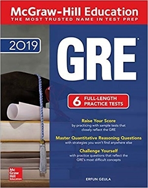 کتاب مک گروهیل اجوکیشن جی آر ای ویرایش پنجم McGraw-Hill Education GRE 2019