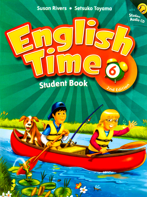 کتاب انگليش تايم (English Time 6 Student Book & Workbook With CD (2nd Edition