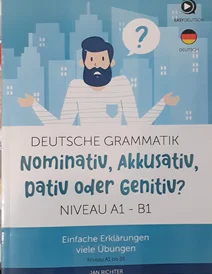 Deutsche Grammatik Nominativ,Akkusativ,Dativoder genitiv? A1+B1کتاب