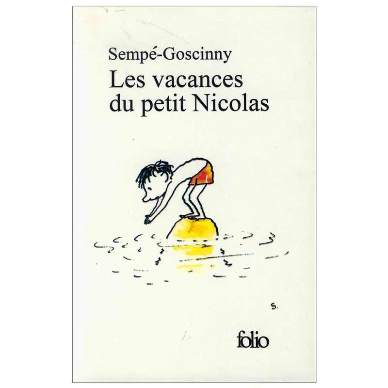 کتاب رمان فرانسه تعطیلات نیکلاس کوچولو Les vacances du petit nicolas