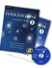 کتاب تاچ استون 2 ویرایش دوم Touchstone 2 2nd SB+WB+CD