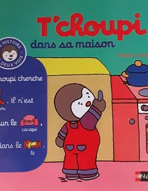 کتاب داستان فرانسه tchoupi در خانه اش dans sa maison