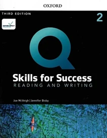 کتاب زبان کیو اسکیلز فور ساکسس Q Skills for Success 2 Reading & Writing (3rd)+DVD