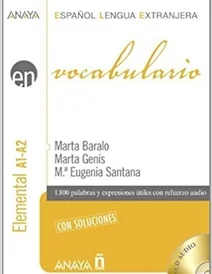 کتاب لغت اسپانیایی Vocabulario. Nivel Elemental A1-A2