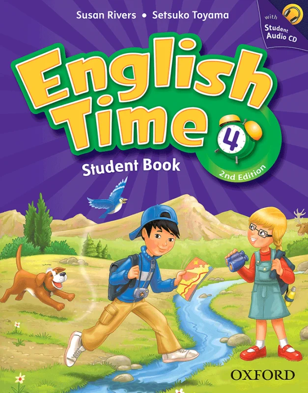 کتاب انگليش تايم (English Time 4 Student Book & Workbook With CD (2nd Edition