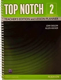 کتاب معلم تاپ ناچ 2 ویرایش سوم Top Notch 3rd 2 Teachers book+DVD