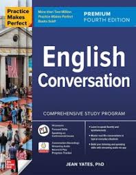 کتاب پرکتیس میکز پرفکت انگلیش کانورسیشن Practice Makes Perfect English Conversation Premium Third Edition