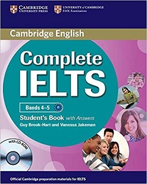 کتاب کمبریج انگلیش کامپلیت آیلتس Cambridge English Complete IELTS B1 S+W+CD